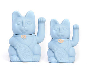 Lucky cat color azul claro