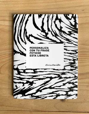 libreta notebook personalizada