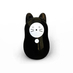 Daruma Neko negro