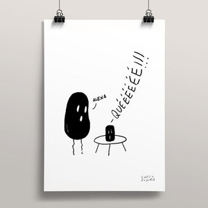 Dibujo impreso en A5 y A4