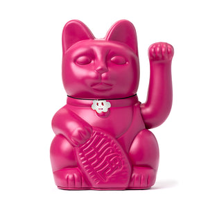 Gatete de la Suerte Diminuto Rojo Violeta