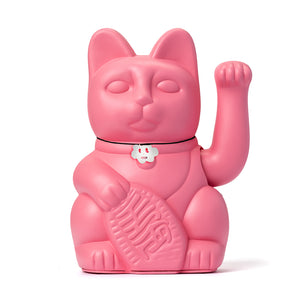 Gatete de la Suerte Diminuto Rosa Chicle