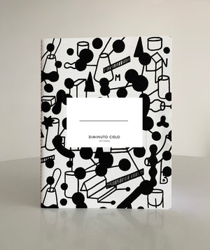 libreta diagrama diminuto cielo