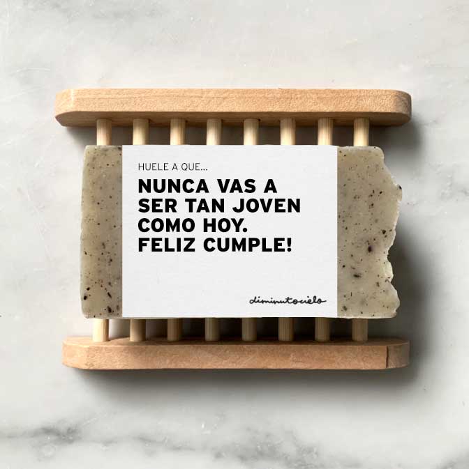 jabón artesanal personalizado