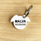 Chapas personalizadas para Mascotas - MODELO PERRO