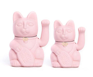 Lucky cat color rosa claro
