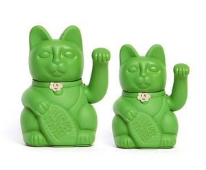 Lucky cat color verde Hulk