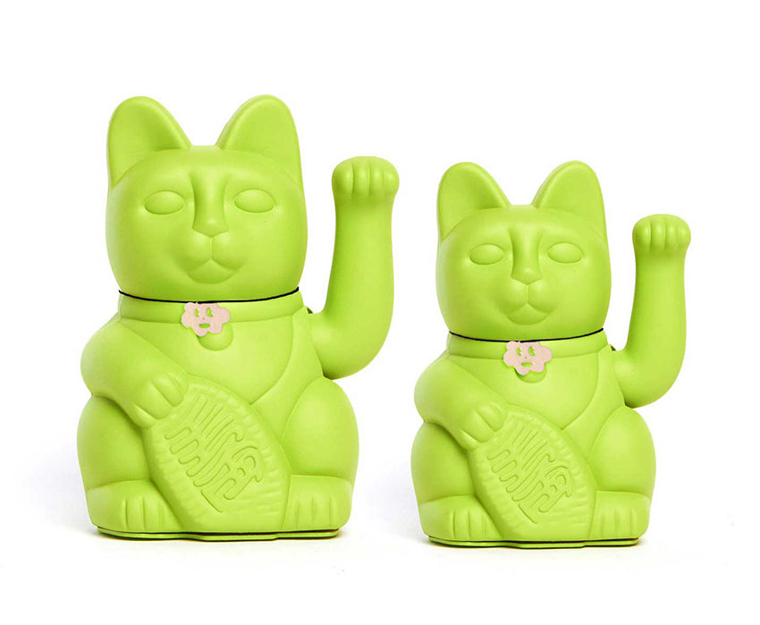 Lucky cat verde claro