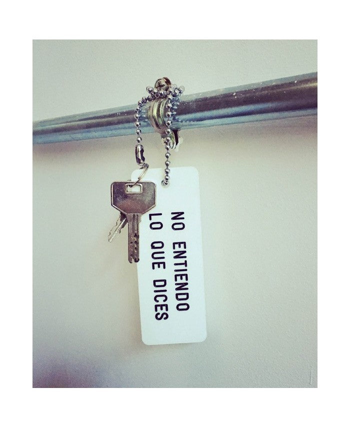 NO ENTIENDO LO QUE DICES