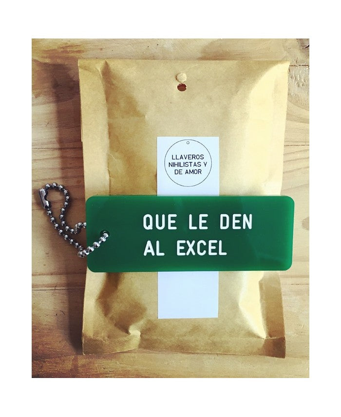 QUE LE DEN AL EXCEL