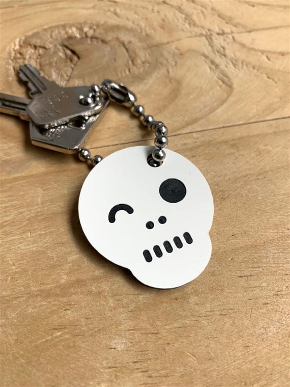 LLAVERO HAPPYKEYS SKULL - Happy 4 Ever