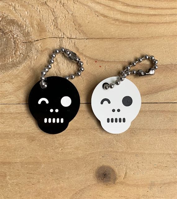 LLAVERO HAPPYKEYS SKULL - Happy 4 Ever