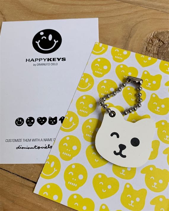 LLAVERO HAPPYKEYS DOG - I love dogs