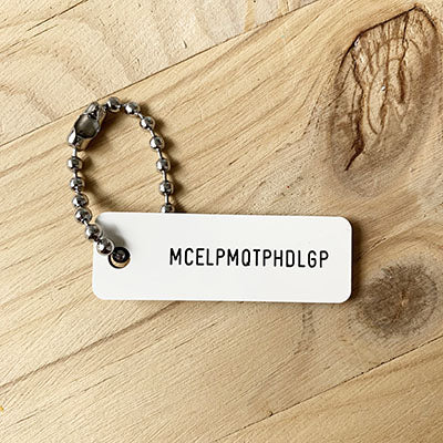 Llavero de Diminuto Cielo