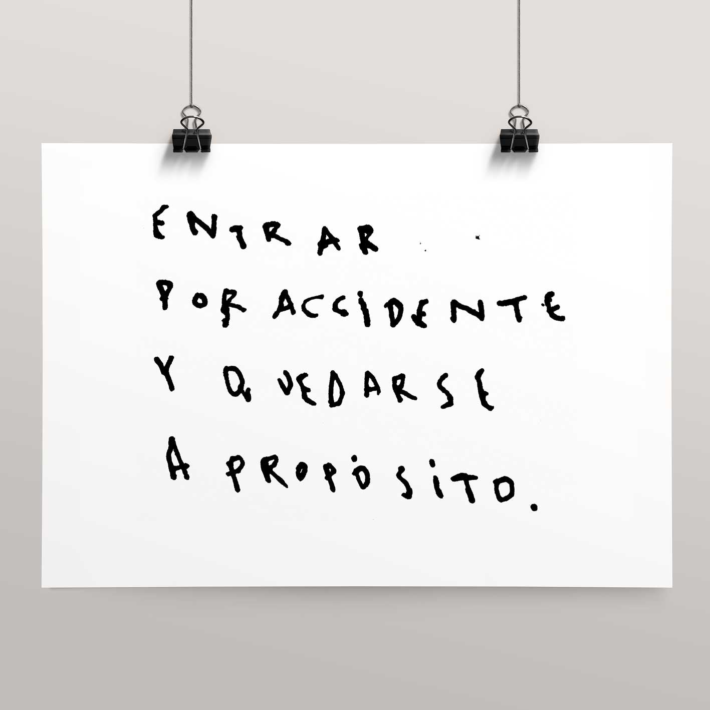 Dibujo impreso en A5 y A4