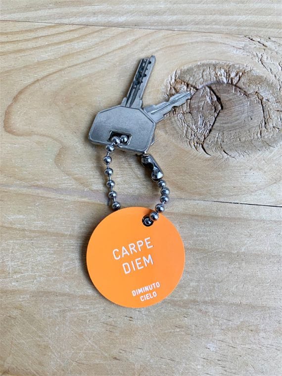 LLAVERO HAPPYKEYS SMILEY - Carpe Diem