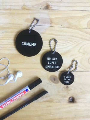 Tamaños de llaveros