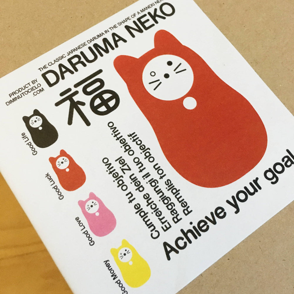 Daruma Neko detalle cubierta