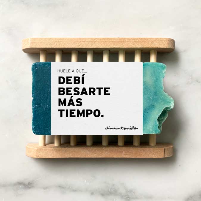 jabón artesanal personalizado