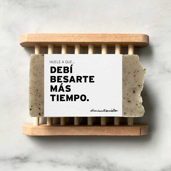 jabón artesanal personalizado