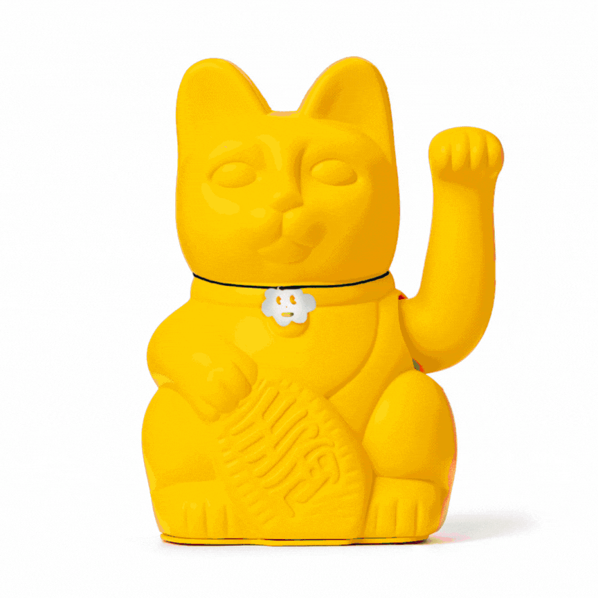 Gato de la Suerte de Colores