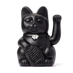 Gatete de la Suerte Diminuto Cielo Negro