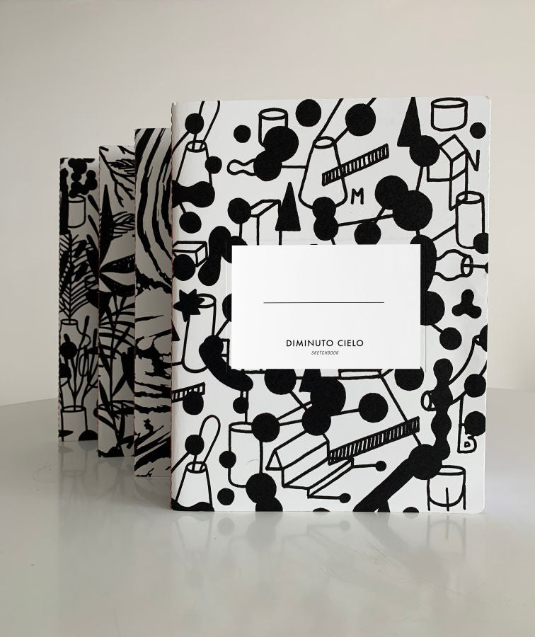 libreta diagrama diminuto cielo