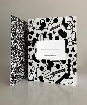 libreta diagrama diminuto cielo