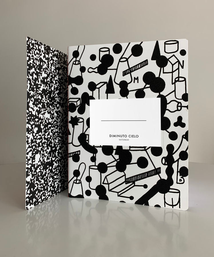 libreta diagrama diminuto cielo