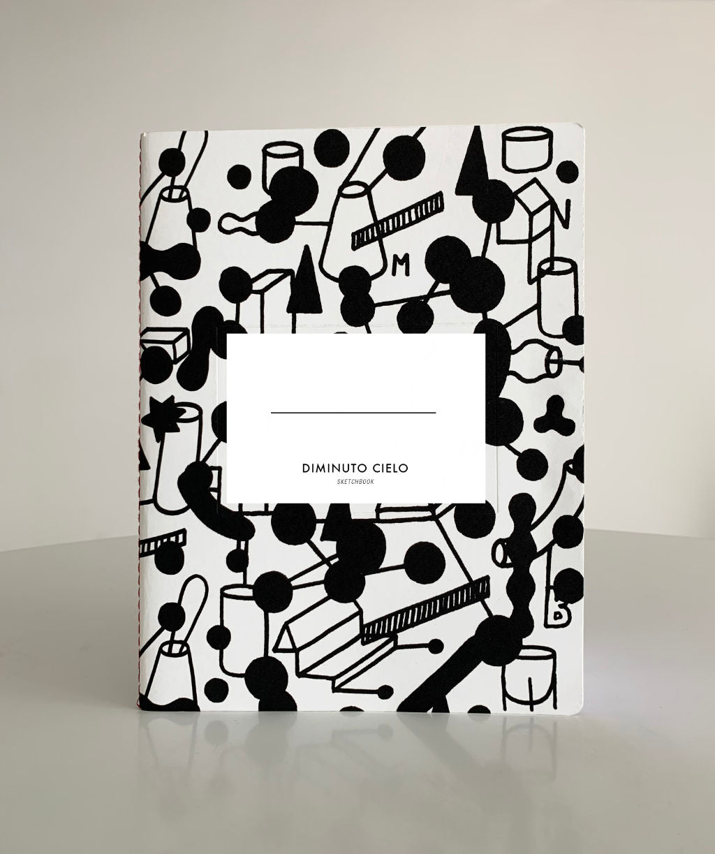 libreta diagrama diminuto cielo